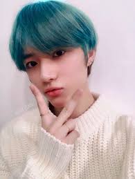 Bighit Labels On Twitter Bright Hair Colors Bright Hair Kpop Hair Color