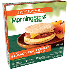 7 easy & healthy microwave recipes. Morningstar Farms Sausage Egg Cheese Breakfast Sandwiches