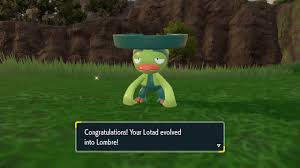 How To Evolve Lombre In Pokémon Scarlet And Violet - The Teal Mask Dlc