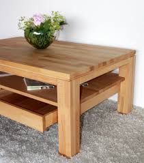 23 x 16 x 8 cm. Massivholz Couchtisch Geolt Wohnzimmertisch 115x70 2 Schubkasten Kernbuche Massivholzmoebel Experte