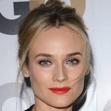 How To Wear Orange Lipstick With Diane Kruger Diane Kruger Style Diane Kruger Hair Styles