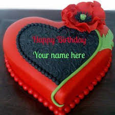 Attractive Birthday Cake For Wife Design Pin By Naglaa Salman On Happy Birthday Sweety Happy Birthday Cake Images Happy Birthday Cakes Cake Name