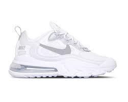 Air Max 270 React White Pure Platinum Cool Grey Light Smoke Grey Cv1632 100 In 2020 Fresh Shoes Nike Air Max Kd Shoes