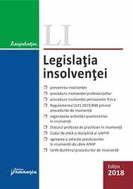 1286 din 30 noiembrie 2016 pentru aprobarea regulamentului cu privire la mecanismul desemnării procentuale. Legislatia Insolventei Editura Hamangiu
