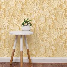 In her isolation, she secretly writes about a woman trapped in the wallpaper—that she must free. Fine Decor Dimensions Floral Yellow Wallpaper Fd42597 Untouchables Wallpaper Paint Furniture Scotland