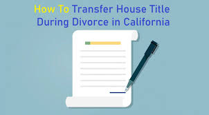 Maybe you would like to learn more about one of these? Transferring House Title Between Spouses During Divorce