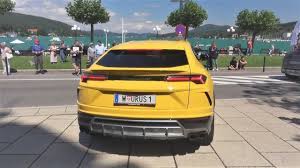 Start up and loud acceleration sound!!! Lamborghini Urus Sound Revs Youtube