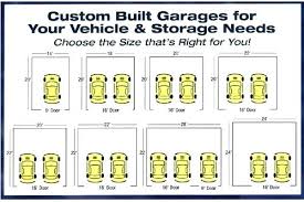 Garage Size Chart Viavoeding Info