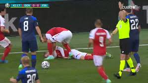 Finland won their first game at a major finals as they beat denmark in a euro 2020 match that was overshadowed by danish midfielder christian eriksen collapsing on the pitch. Euro 2020 Denmark Vs Finland Christian Eriksen Collapses During Denmark Vs Finland Marca