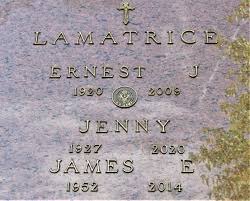 Ernest Joseph “Ernie” Lamatrice (1920-2009)