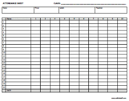 Check out our 43 free attendance sheet templates. 5 Free Attendance Register Templates Word Excel Formats
