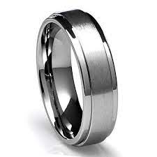 Mens 14k White Gold Wedding Band Ring 6mm Wide By Talliejewelry 390 00 Wedding Ring Bands Titanium Rings For Men Mens Wedding Rings Titanium
