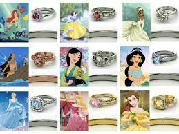 Disney Princess Ring Collection I Want Them All Disney Princess Wedding Disney Princess Rings Disney Princess Wedding Rings