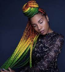 Colorful Braid Hair Box Braid Hair Jumbo Braiding Hair Colored Braids Braided Hairstyles Hair Styles