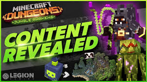 Minecraft dungeons' first dlc pack, jungle awakens, is now available. Minecraft Dungeons Jungle Awakens Dlc New Items Enemies Images And Release Date Youtube