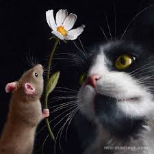 1.6 what are the key features of catmouse apk? Friday S Detail Pax Mundi 5 Cat And Mouse Love Story Oil Painting This Painting Is Available As A Limited Edition Print Numbe Gatos Bonitos Gatos Arte