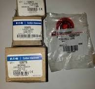 Eaton Cutler Hammer Set, Contact Block, Push-Pull, Light Module & Lens