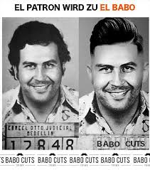 Gestern zu Besuch bei uns, Senior Escobar aka EL 🅱️🅰️🅱️🅾️ ✖️ab zu Babo  Cuts ✖️ Schönen Tag euch allen 💪