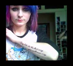 Paramore Inspired Tattoos