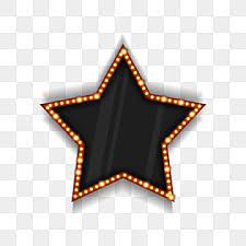 Black Five Pointed Star Light Box Frame Black Pentagram Light Box Png Transparent Clipart Image And Psd File For Free Download Box Frames Doodle Cartoon Christmas Border