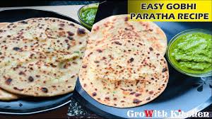 Gobhi Ke Parathe Gobhi Ka Paratha Recipe Video In Hindi Gobi Ke Parathe Kaise Banate Hain In 2020 Paratha Recipes Paratha Recipes
