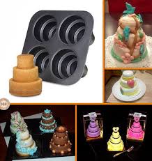 Mini Cake Maxi Impact The Cakes Don T Stick But Apparently Come Out Easily Yes In One Piece Each Cak Mini Cakes Mini Wedding Cakes Wedding Cake Pans