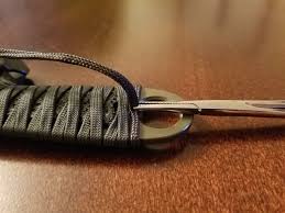 Typically, leather is not the sole material used in a handle. Ending A Cord Wrap On A Knife Handle In A Low Profile Way Bladeforums Com