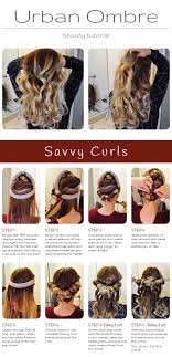 Savvy Curls Urban Ombre A Fashion Blog Hair Styles Thick Hair Styles No Heat Hairstyles