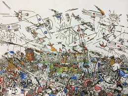 Stick War Last Stand Finally Uploaded To Devianart By Harryleung200411 Check The Website For More Detai Stick Figures Paper Folding Art Drawing Stand