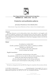 If your rising is in a fire sign: Pdf Productive Verb Prefixation Patterns