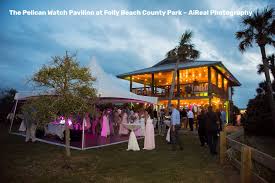 The Pelican Watch Pavilion At Folly Beach County Park Folly Beach Dream Beach Wedding Beachfront Weddings
