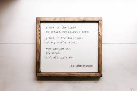 You Are My Sun My Moon And All My Stars E E Cummings Poems About Stars Unique Wall Art Stars