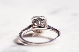 Detailing From The Bottom Of An Engagement Ring In A Flower Shape Casafeliz Root Weddings Orla Wedding Rings Engagement Rings Orlando Wedding Photographer