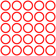 Pixel grid all styles variable circle s. Segmented Display Of Skiasharp Bitmaps Xamarin Microsoft Docs
