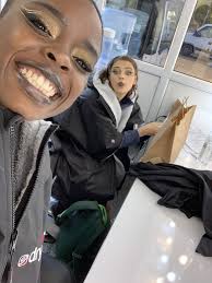 Joy Sunday and Johnna Dias-Watson bts : r/WednesdayTVSeries