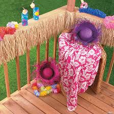 Use some of their surf gear as decor around the pool. Beach Party Decorations Oriental Trading Company