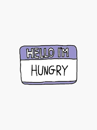 Hello Im Hungry Sticker By Romerkat In 2019 Stickers