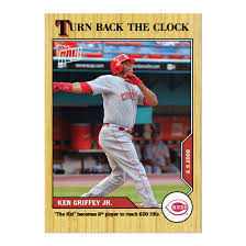 Upper deck rookie card #1 (check price) the 1989 upper deck is the first release in the debut set, and it's another popular, premium option. Ken Griffey Jr Mlb Topps Now Turn Back The Clock Card 71 Print Run 1343