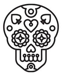 Skull Simple Marquesan Tattoos Sugar Skull Tattoos Tattoo Set