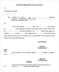 If you believe that your mobile phone was lost or misdirected, you should we are offering below the form of complaint letter, which has to be forwarded to the railway police promptly if your cell phone is/was robbed. Police Complaint Letter In Telugu Pdf Format Of Sample Letter To Lodge A Police F I R First Information Report