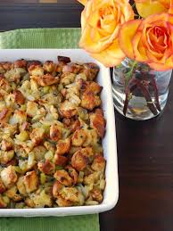Herbed Bread Stuffing But Substitute Vegetable Broth For Chicken Broth To Make It Vegetarian Delicious Stuffing Stuffing Recipes Thanksgiving Recipes