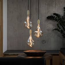 Voronoi Ii Brass Pendant Trio Design Collection Tala Brass Ceiling Light Ceiling Lights Pendant Light
