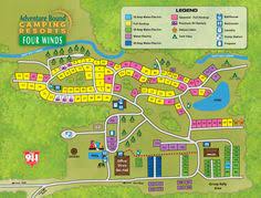 Download the map (pdf) houghton / letchworth koa holiday. 21 Four Winds Ideas Letchworth State Park Campground Resort