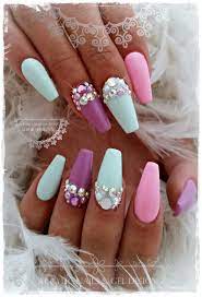Acrylic Nails Gel Design Summer Nails Love Combo Gel Nail Designs Gel Nail Colors Gel Designs