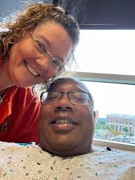 Everything went well! Wow! My wife Gina Perry stayed the entire  time…joyously waiting…even when I told her I'll be fine! I might keep her  for infinity and in other multiverses. Pastor Sharon