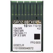 Groz Beckert Size 18 134mr Dp X 5 Mr 10 Pack Of Needles