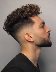 5.1 messy curly thick hair + mid skin fade. 50 Modern Men S Hairstyles For Curly Hair That Will Change Your Look