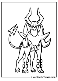 printable mega pokemon coloring pages updated 2022