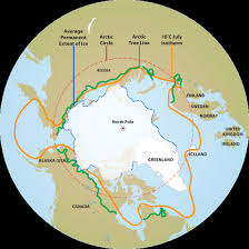 Map Of The Arctic Circle Map Arctic Cartography Map