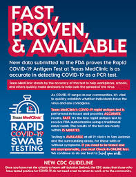 Covid 19 Updates Testing Texas Medclinic San Antonio Austin